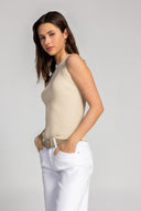 Sorrento Boat Neck Tank Top