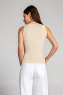 Sorrento Boat Neck Tank Top