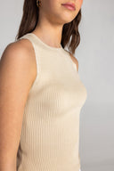 Sorrento Boat Neck Tank Top