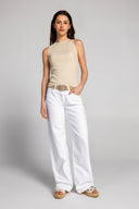 Sorrento Boat Neck Tank Top