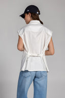 Simply Sleeveless Shirt