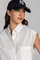 Simply Sleeveless Shirt