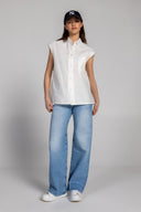 Simply Sleeveless Shirt