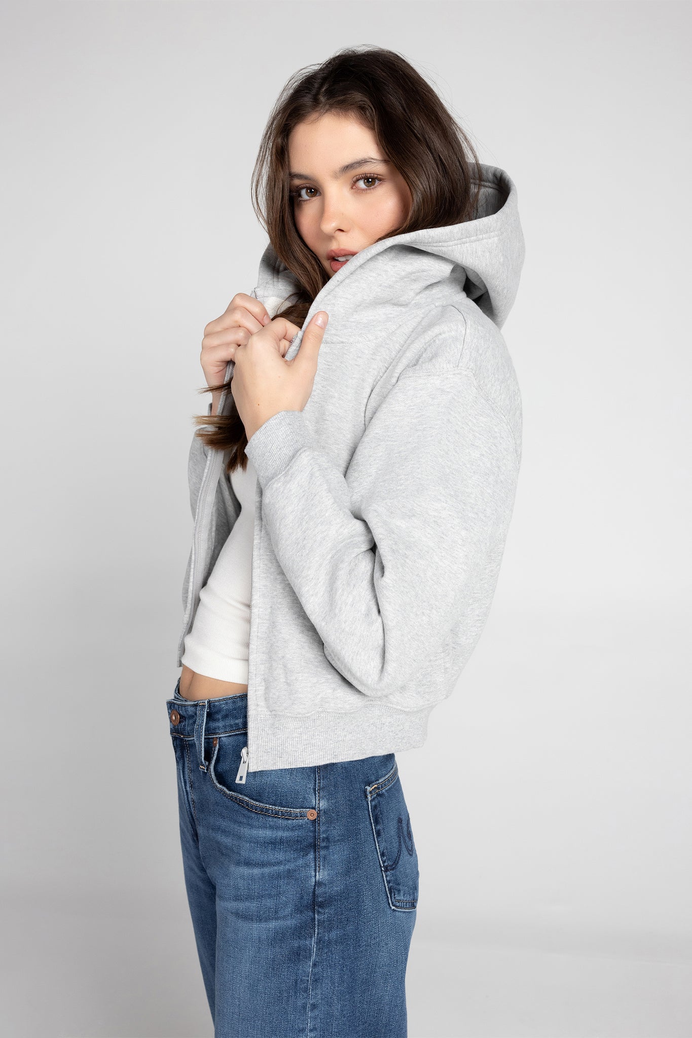 Cozy Luxe Zip Up Hoodie